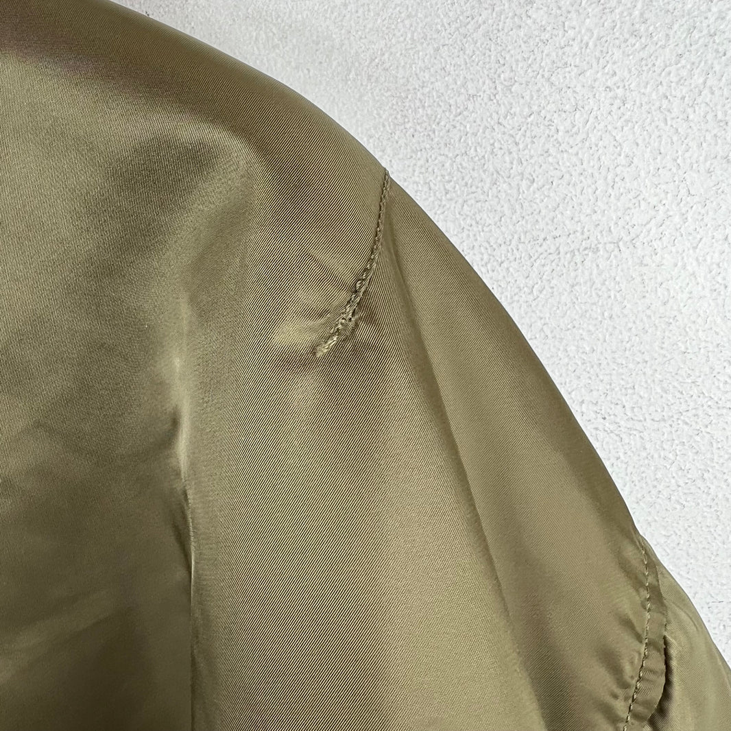 Vetements Alpha Industries Double Zip Bomber Jacket