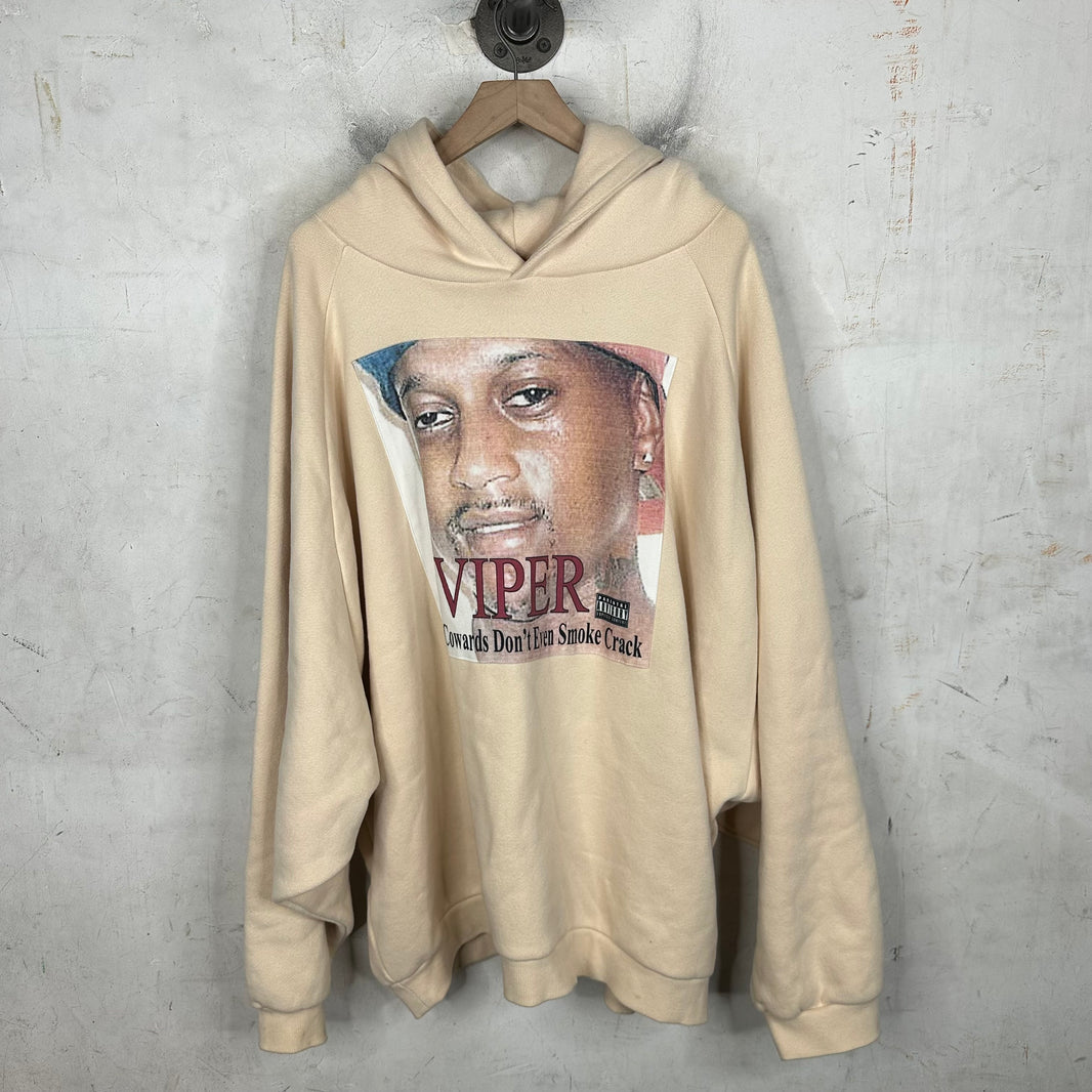Vetememes Viper Cream Hoodie