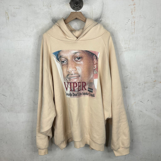 Vetememes Viper Cream Hoodie