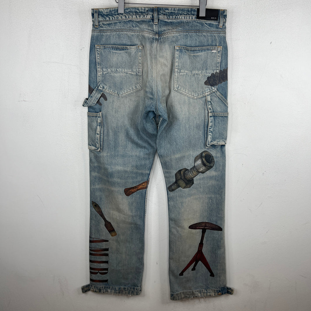 Amiri Rhee Studio Carpenter Denim Jeans