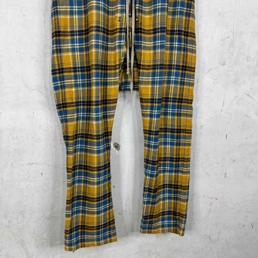 Rick Owens Phlegelethon Flannel Pants