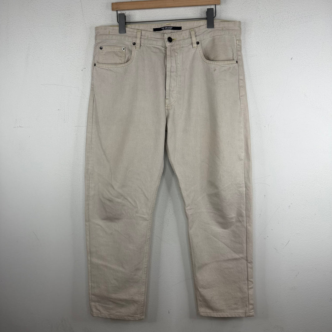 Jacquemus Le Splash White Tapered Jeans
