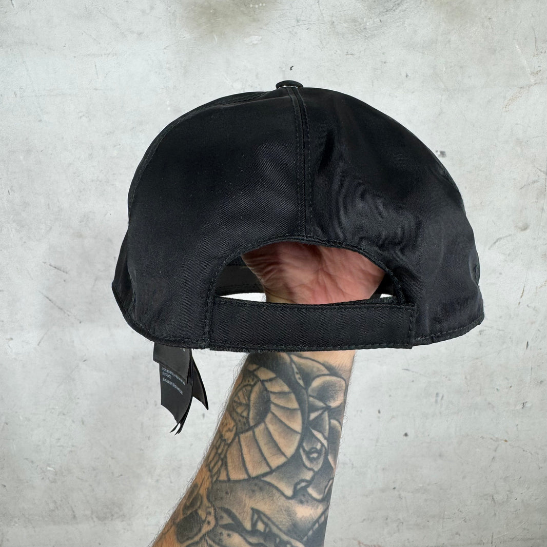 Prada Renylon Plaque Hat