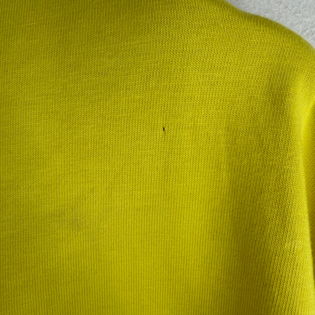 Balenciaga Yellow Surf Sport Logo T-Shirt