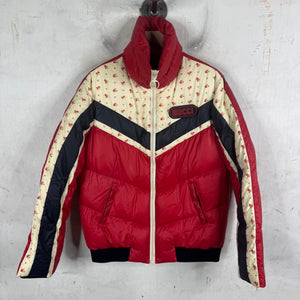 Gucci Floral Paneled Down Jacket