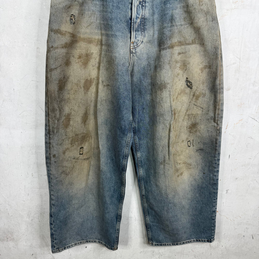 Acne Studios Wide Leg Penicillin Jeans