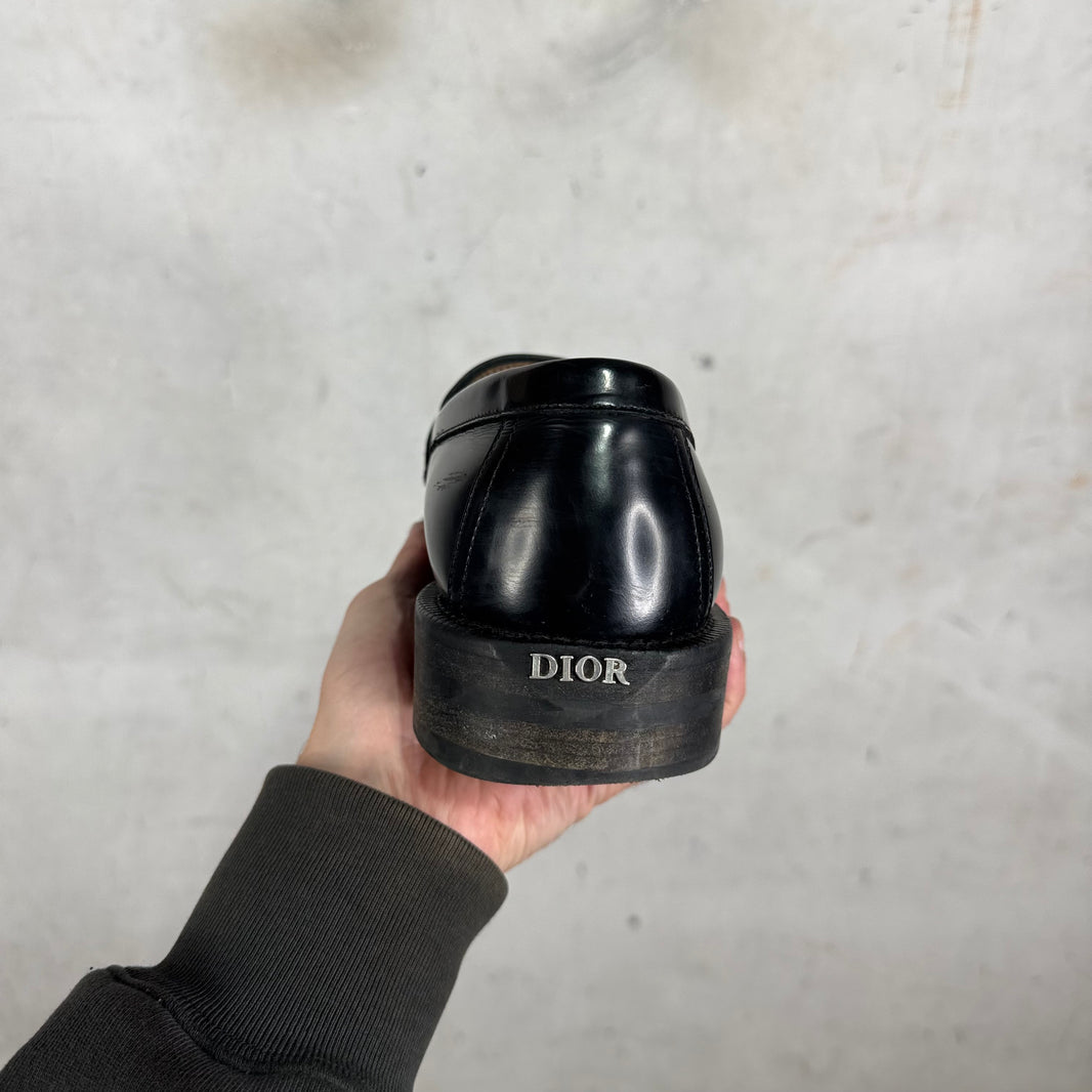 Dior Black Loafers