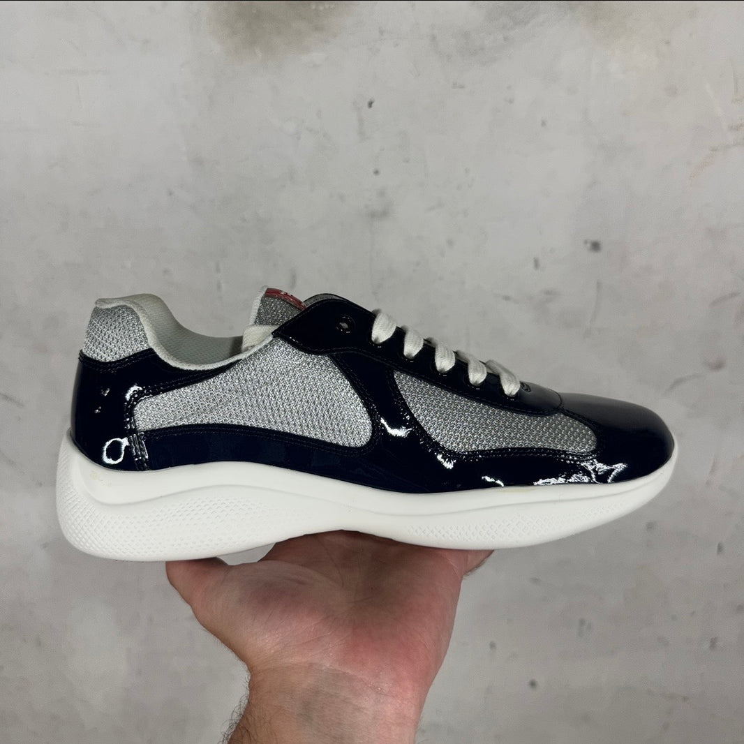 Prada Navy Patent Americas Cup