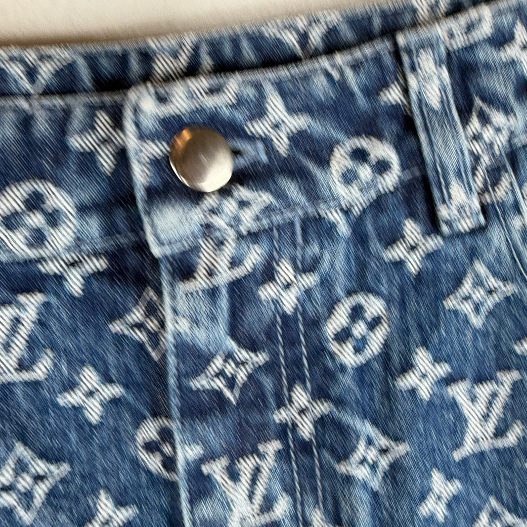 Louis Vuitton Sample Monogram Jeans