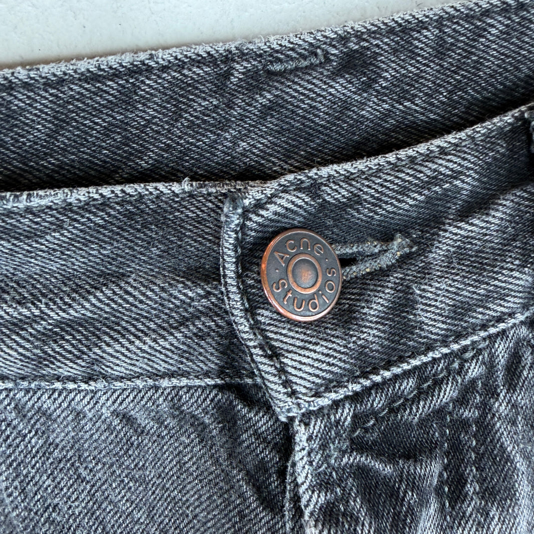 Acne Studios 1991 Toj Vintage Black Jeans