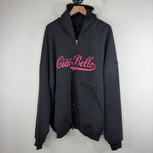Balenciaga Ciao Bello Zip-Up Hoodie