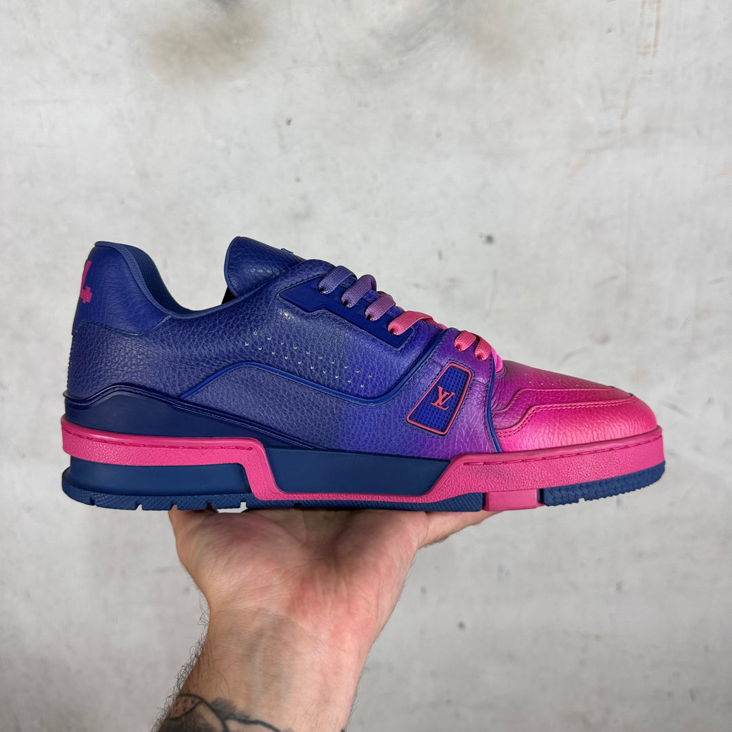 Louis Vuitton Pink/Purple Gradient Trainers DS