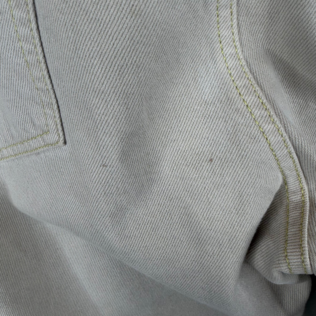 Jacquemus Le Splash White Tapered Jeans