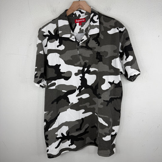 Supreme Snow Camo Polo T-Shirt