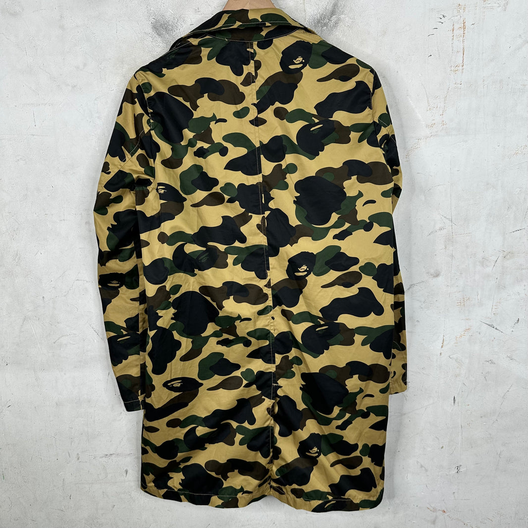 A Bathing Ape Packable Nylon Trenchcoat
