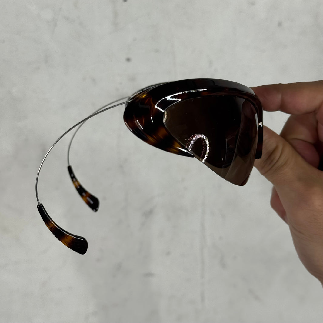 Balenciaga Tortoise Wire Sunglasses