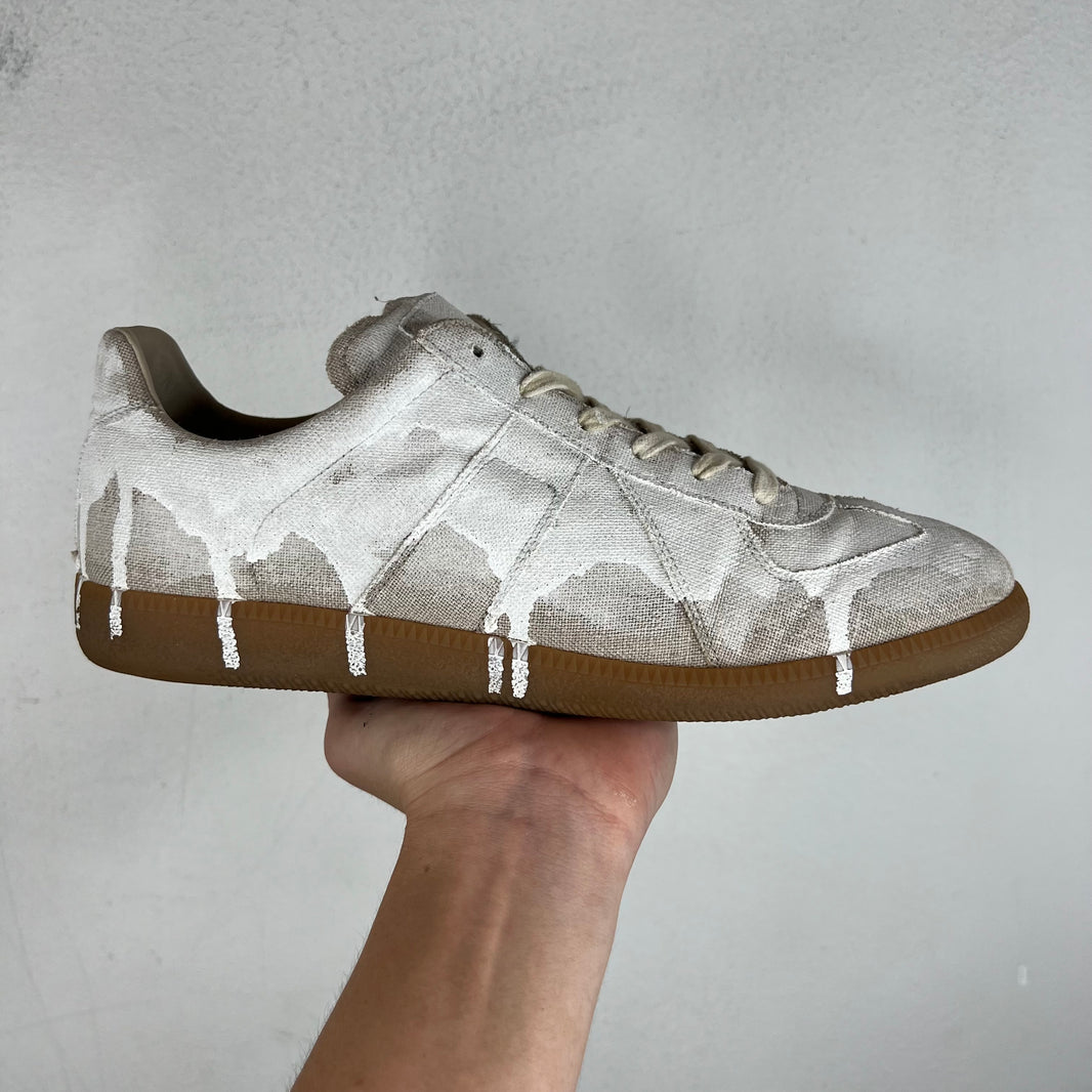 Margiela Canvas White Painted Replica Sneakers