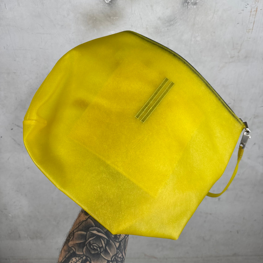 Rick Owens Yellow Adri Leather Shoulder Bag