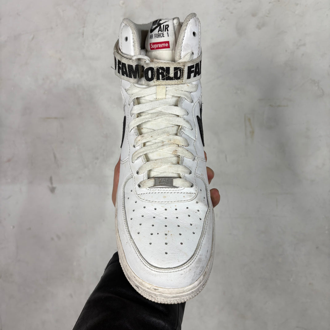 Supreme x Nike White Air Force 1 Highs