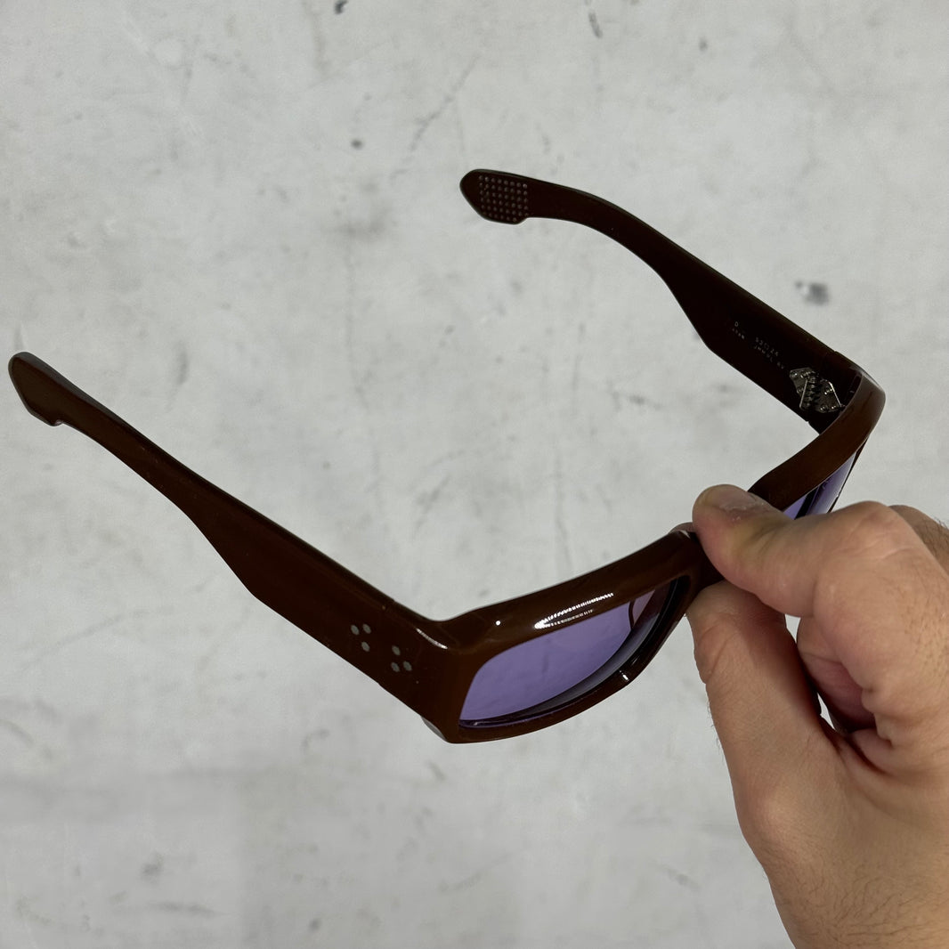 Jacques Marie Mage Brown Apollo Sunglasses