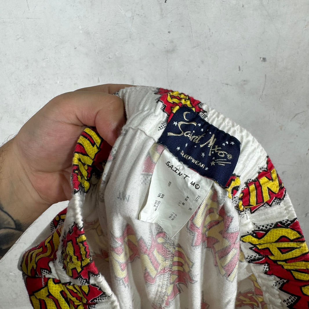 Saint Michael Comic Pop Pajama Pants