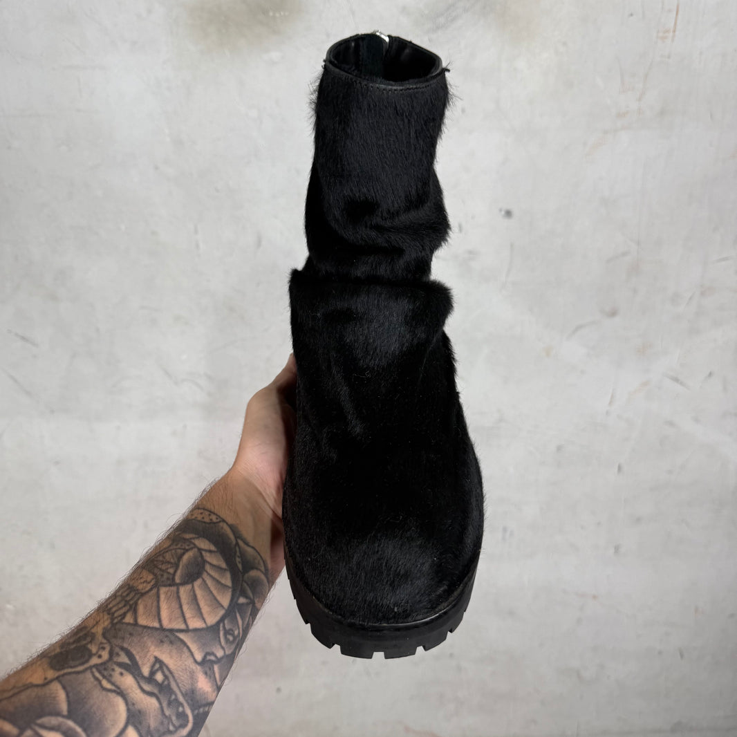 424 Pony Hair Marathon Boots