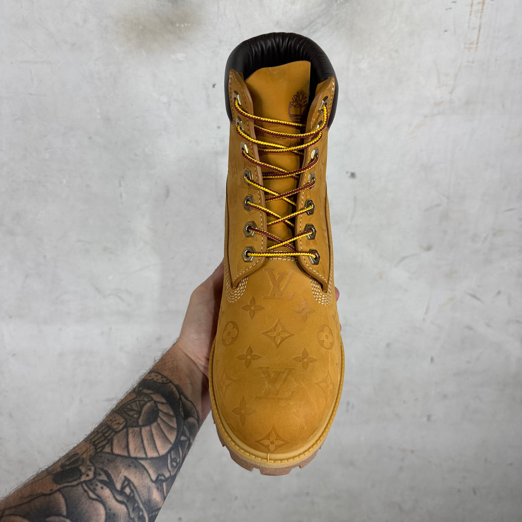 Louis Vuitton x TImberland Wheat 6in Boots DS