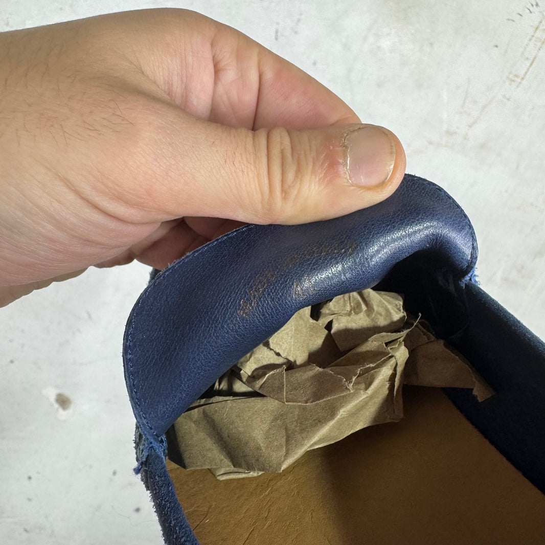 Loro Piana Navy Summer Walk Loafers