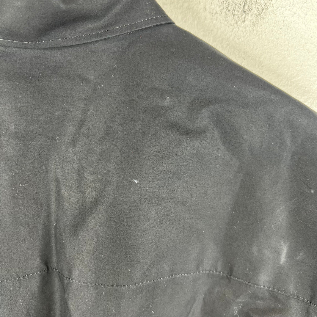 Balenciaga Black Cocoon Snap Button LS Shirt