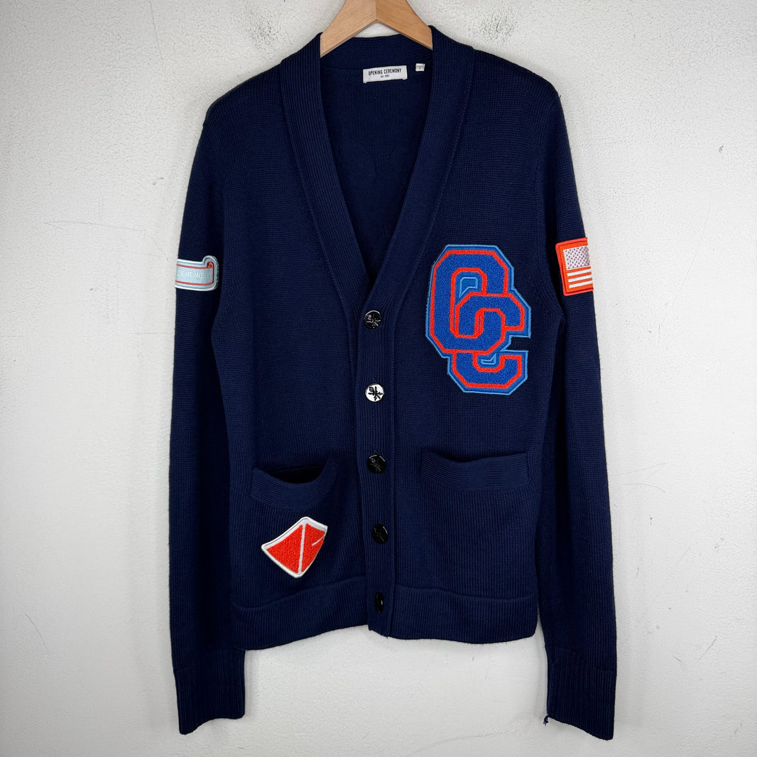 Opening Ceremony Chenille Patch Cardigan