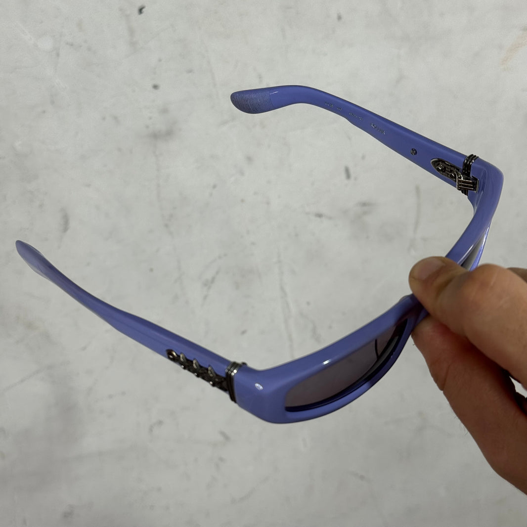 Chrome Hearts Purple Roller Glasses
