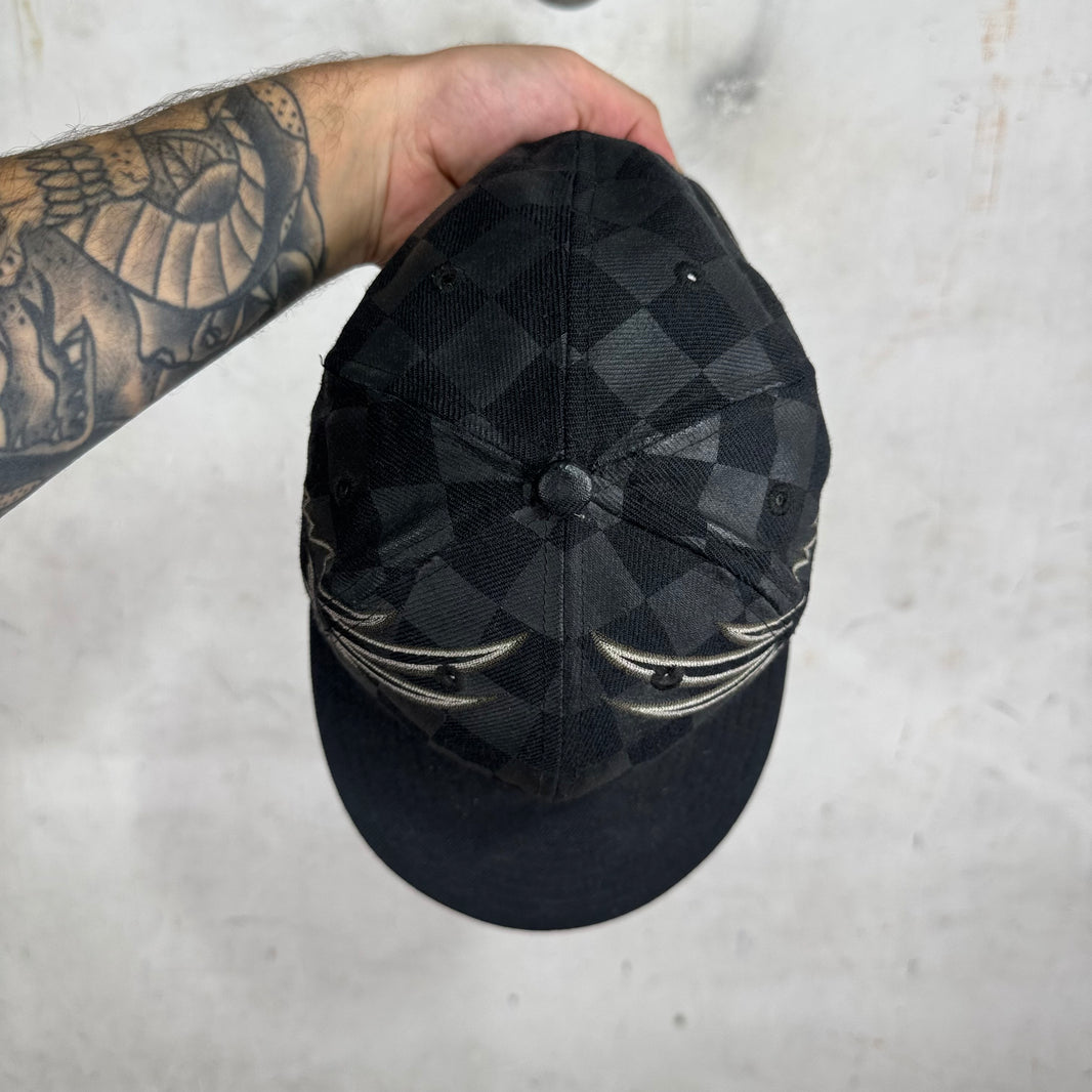 Number Nine x New Era Checkerboard Wing Fitted Hat