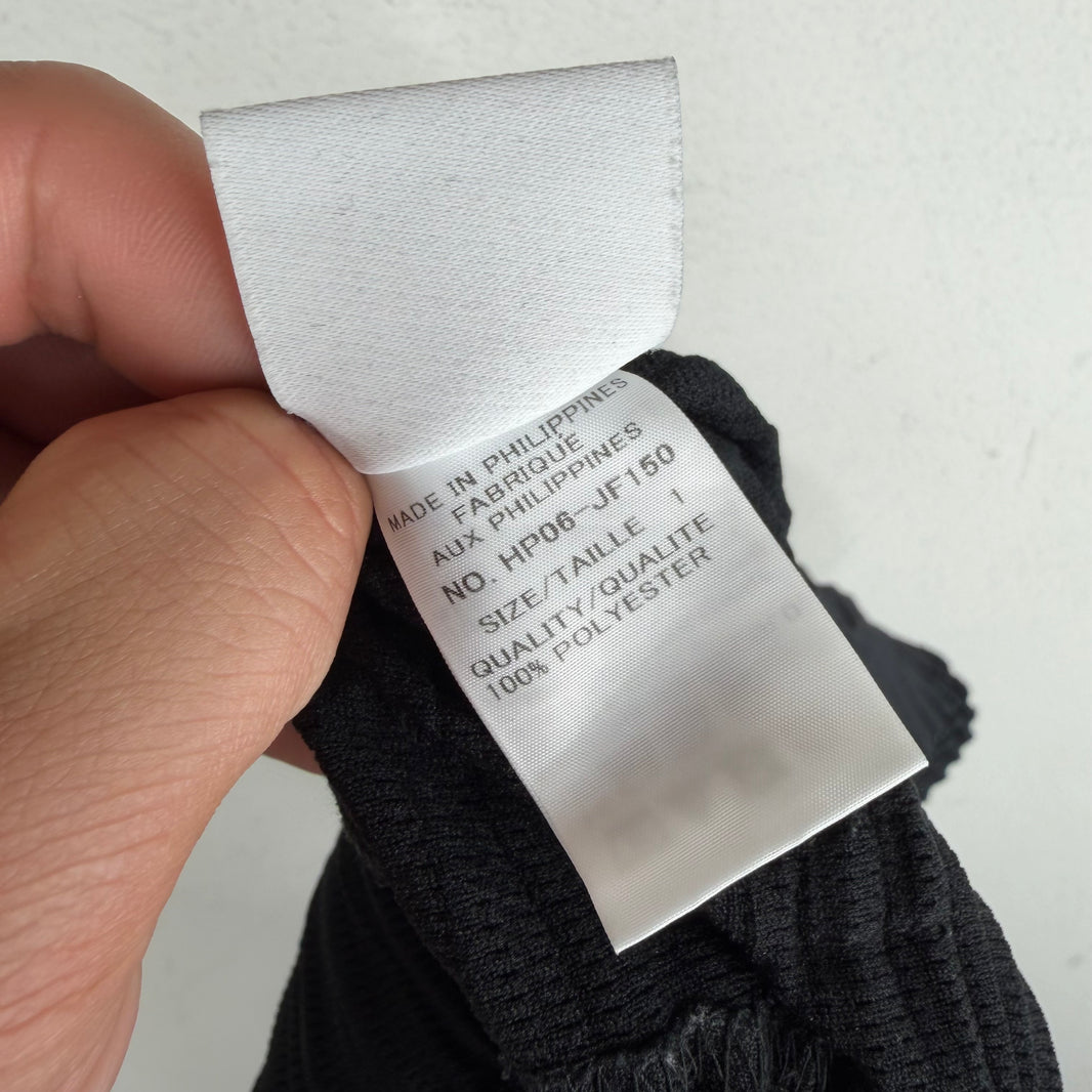 Issey Miyake Black Pleated Pants