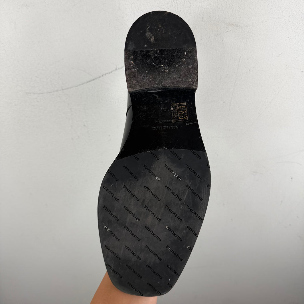 Balenciaga BB Metal Logo Derbies