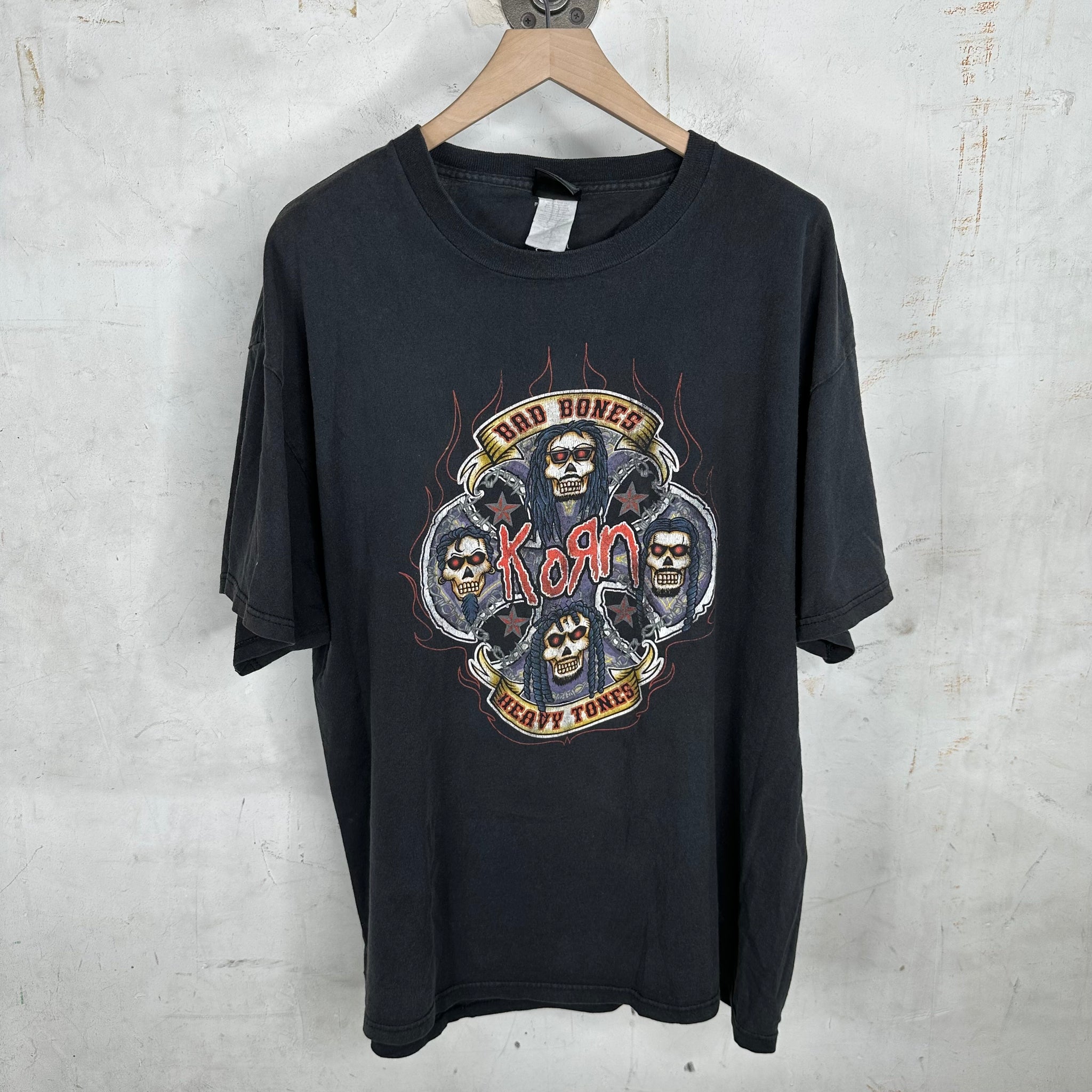Vintage Korn Bad Bones Tour 2006 T-Shirt