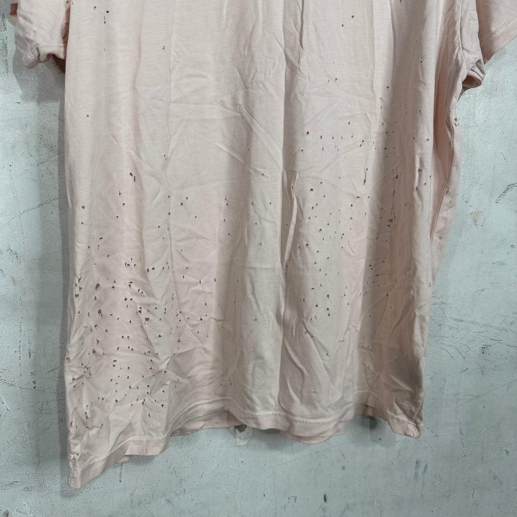 Amiri Pink Shotgun T-Shirt
