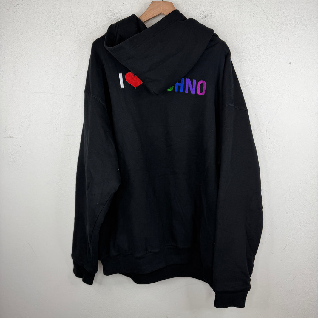 Balenciaga Double Layer I <3 Techno Hoodie