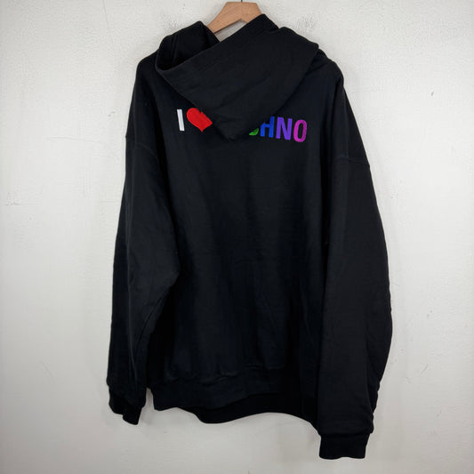 Balenciaga Double Layer I <3 Techno Hoodie