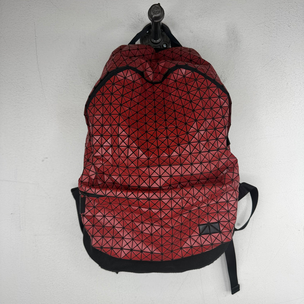 Issey Miyake Red Bao Bao Backpack