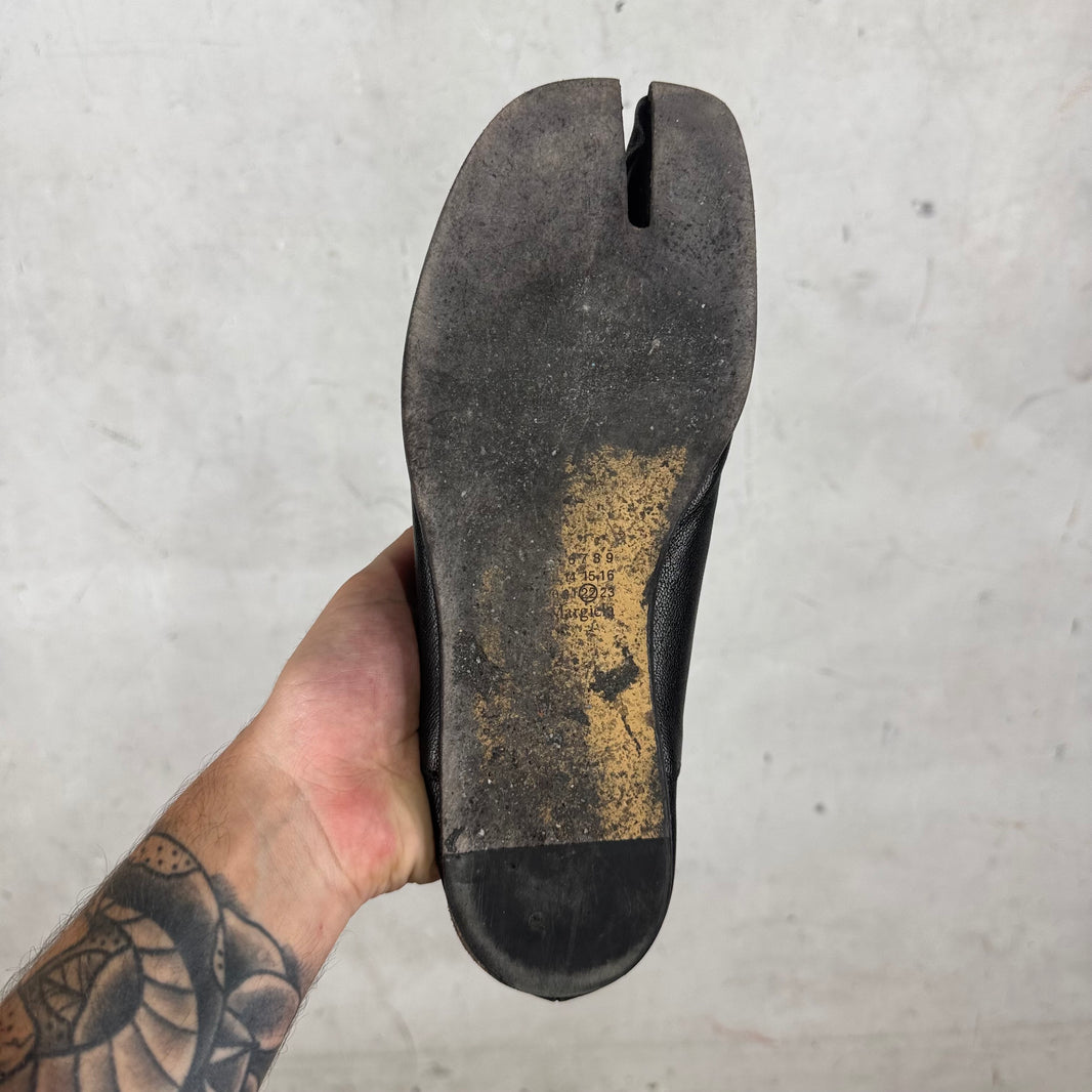 Margiela Leather Tabi Babouches