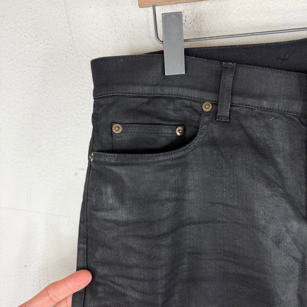 Saint Laurent Waxed D-02 Jeans