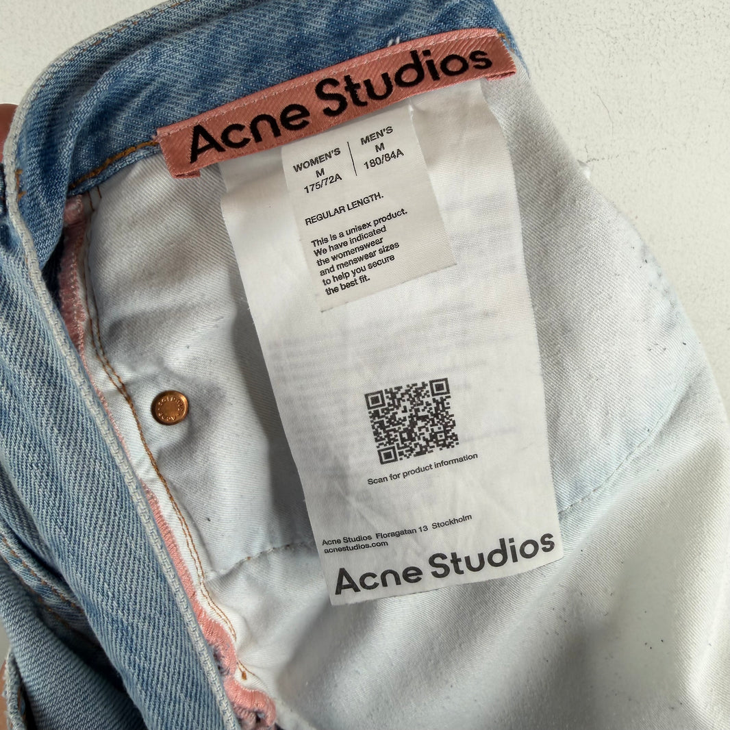 Acne Studios 1981M Vintage Light Wash Jeans