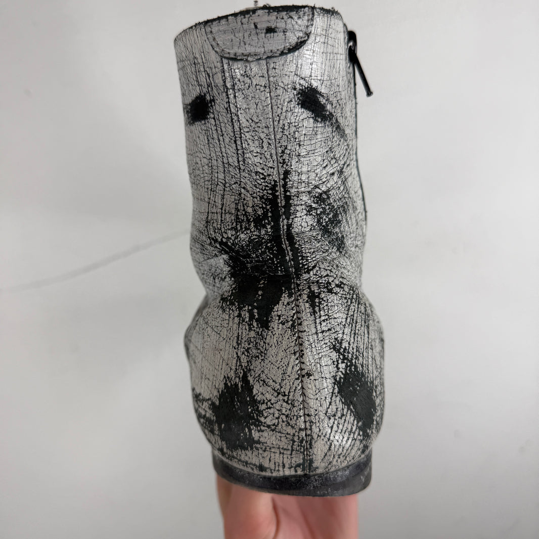 Margiela H&M Painted Boots