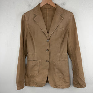 Prada Tan Cotton Blazer
