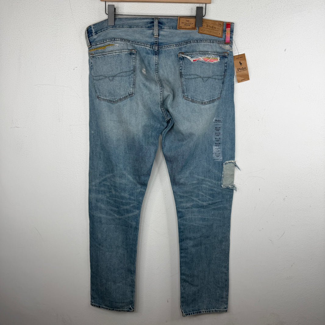 Polo Ralph Lauren Sullivan Slim Distressed Jeans