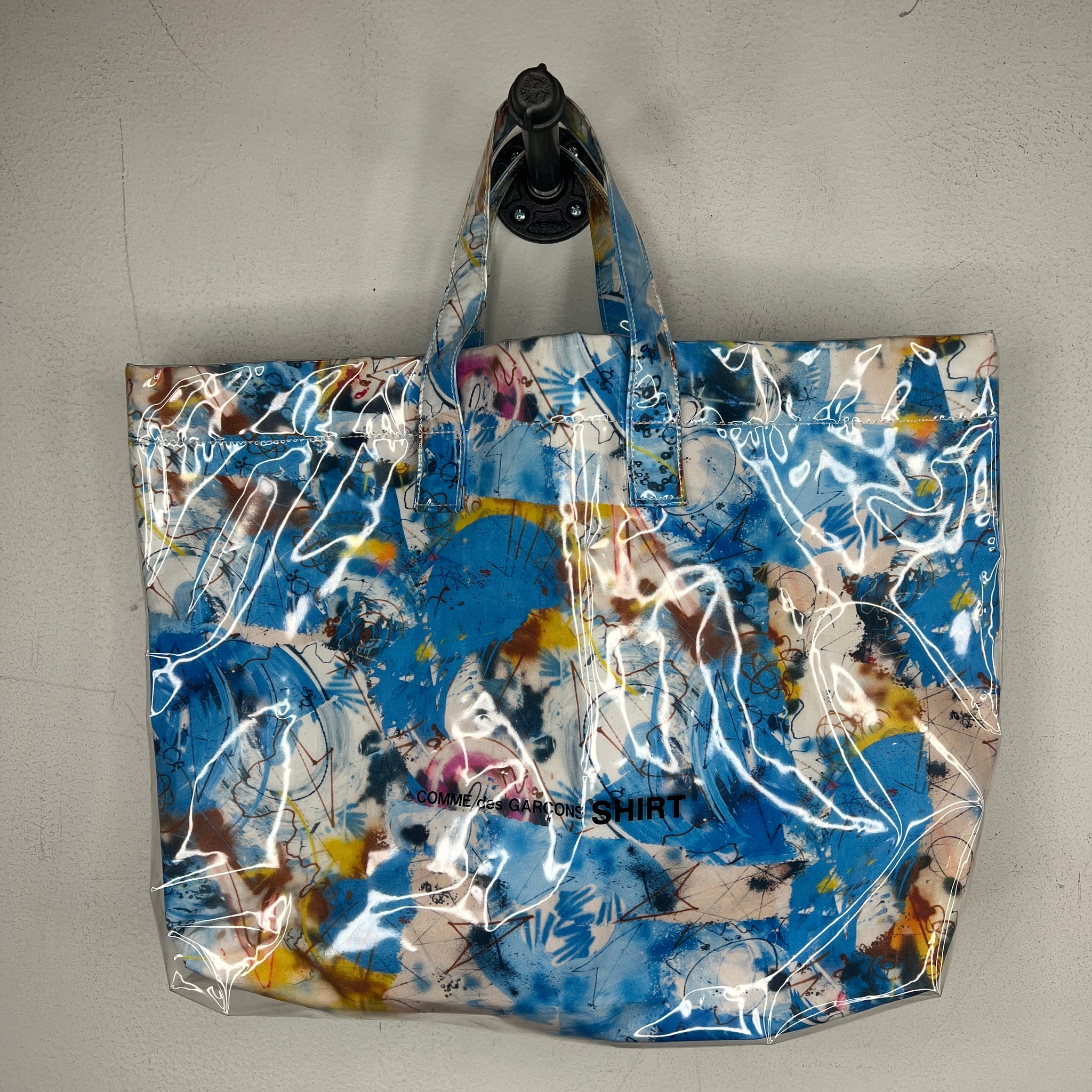 COMME des GARÇONS x FUTURA SHIRT TOTE BAG PRINT B [LARGE