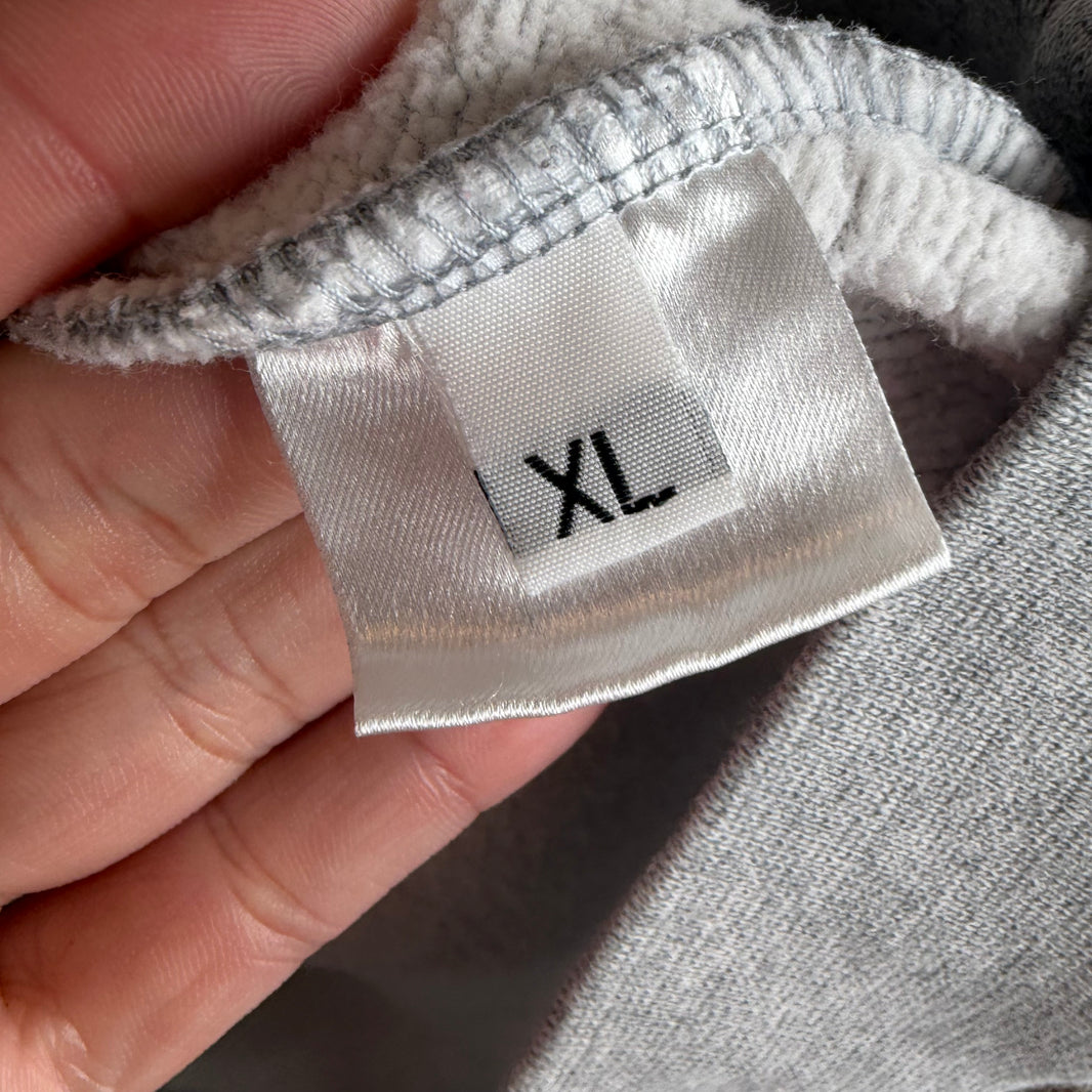 Martine Rose Gray Embroidered Back Logo Hoodie
