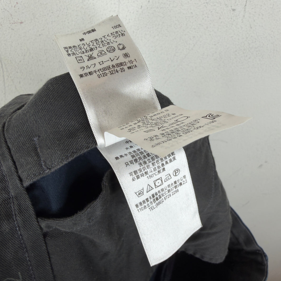 RRL Navy Slim Chino Pants