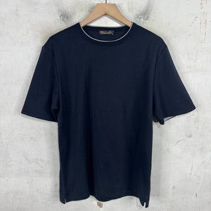 Loro Piana Heavy Navy T-Shirt