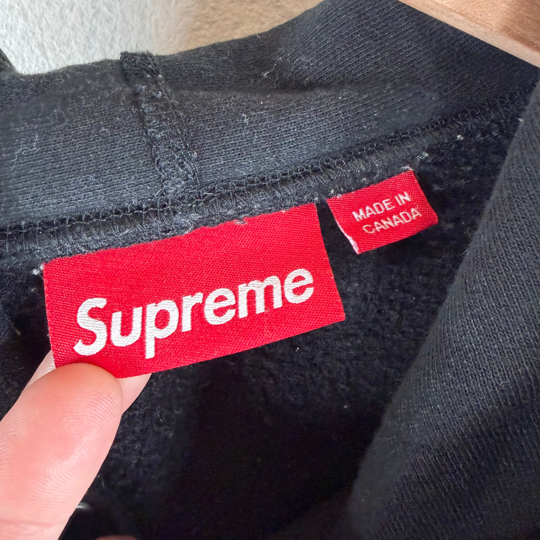 Supreme 2024 Black Box Logo Hoodie